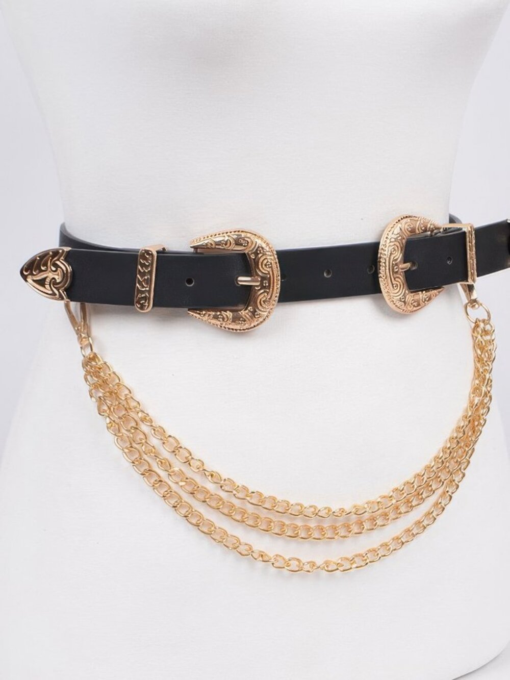 Removable Plus Size Chain Belt - Picture 2 of 5